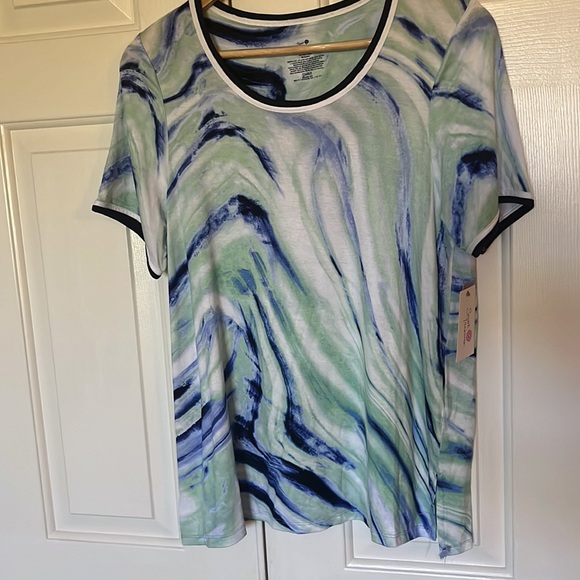 Secret Treasures 2-Piece Knit Sleep Shirt with Shorts Sleepwear set Size S (4-6) - Picture 5 of 12